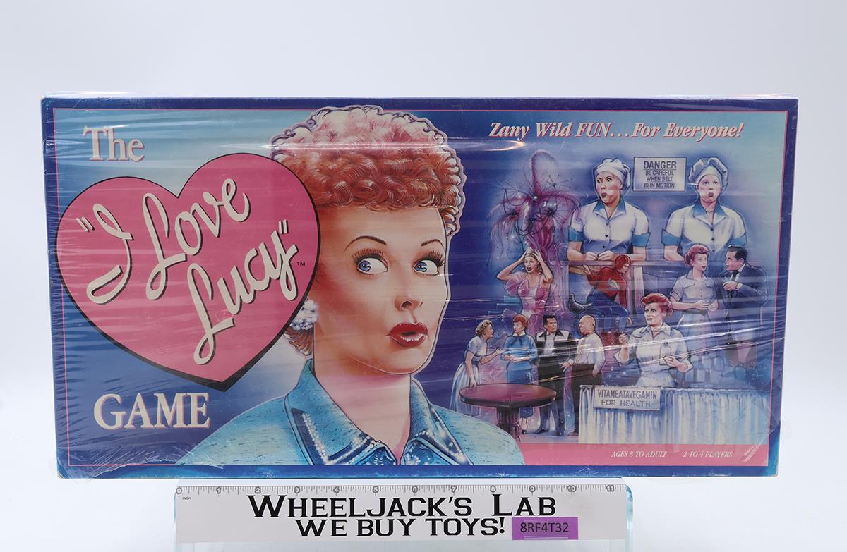The I Love Lucy Game Zany Wild Fun Board Game 1990 Talicor Vintage NEW