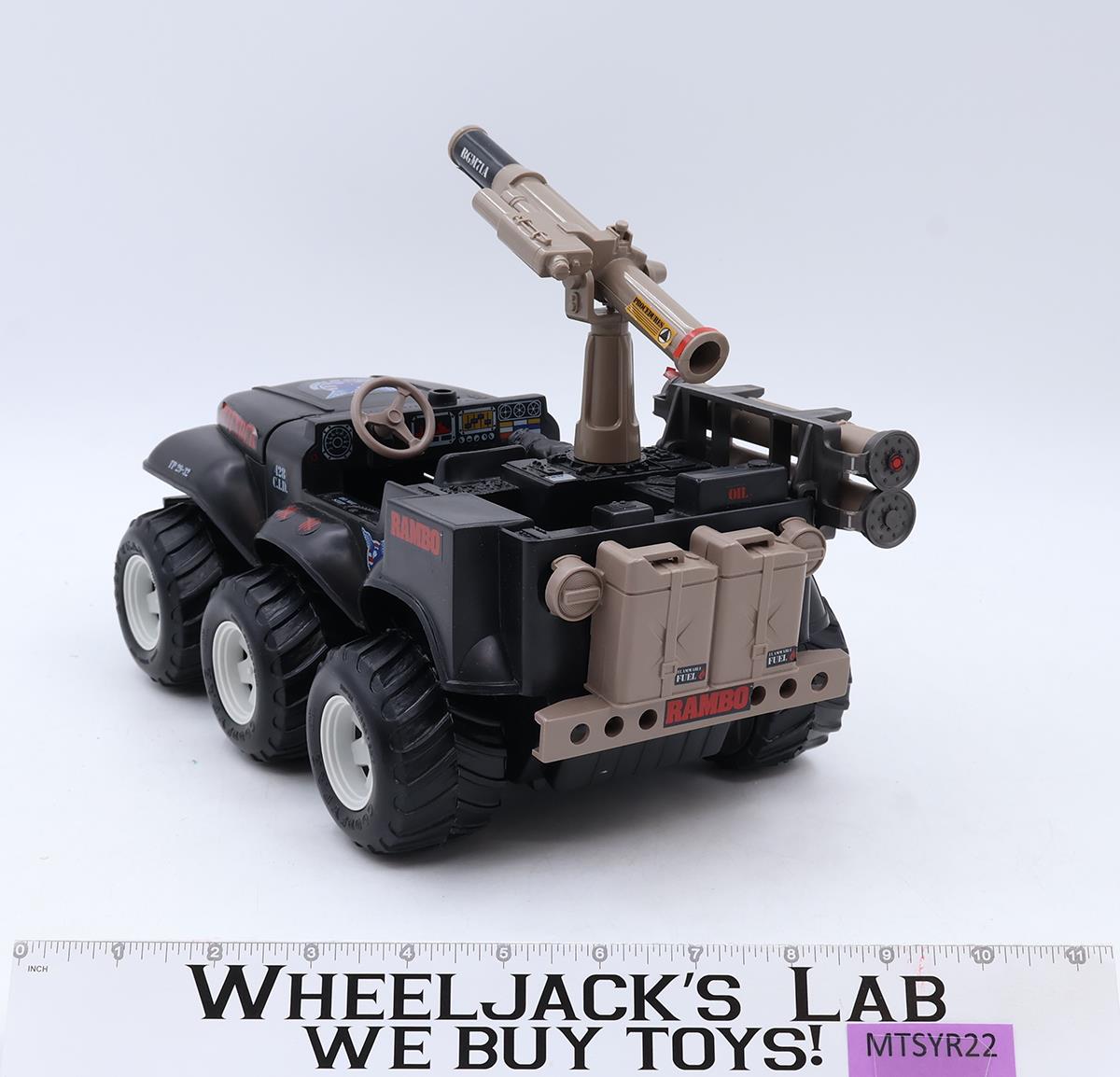 Defender 6x6 Jeep Assault Vehicle Complete Rambo 1985 Coleco Vintage Vehicle