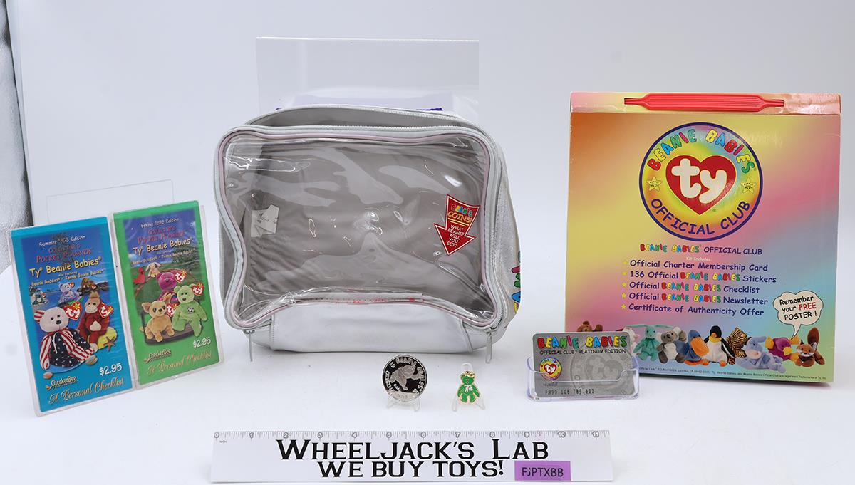 Beanie Babies Official Platinum Club Membership Kit + MORE 1990s TY Vintage