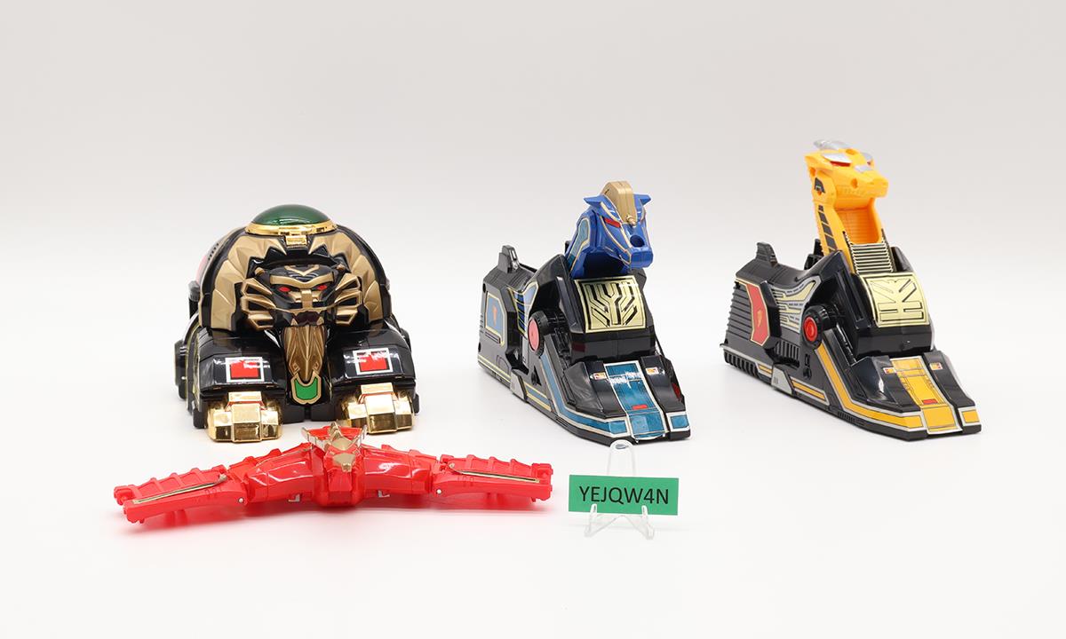 Thunderzord Assault Team Mighty Morphin Power Rangers 1994 Bandai Action Figure