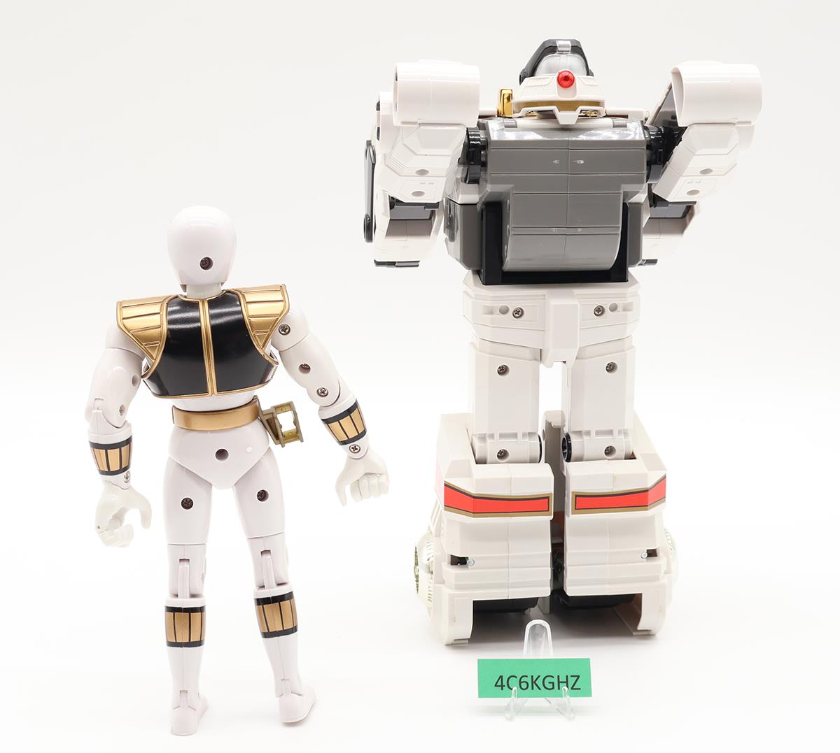 White Tigerzord 100% Complete W/ Box Power Rangers 1994 Bandai Action Figure