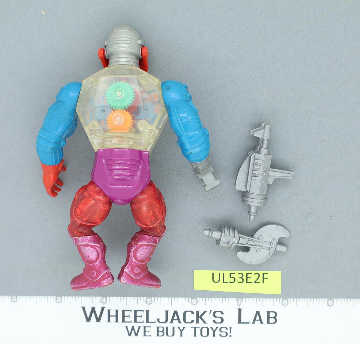 Roboto 100% Complete He-Man Masters of the Universe MOTU 1985 Mattel Vintage