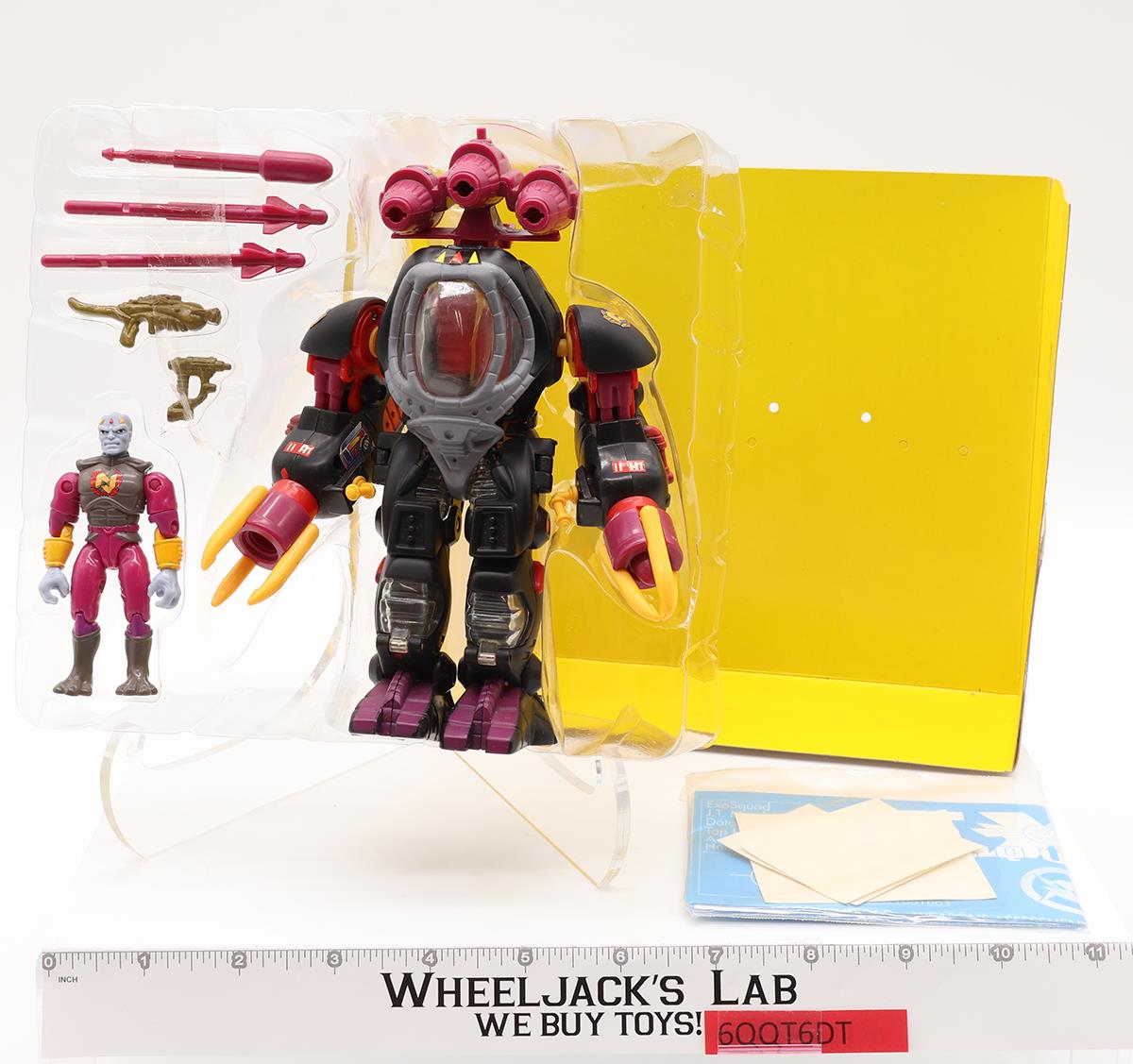 Phaeton W/Command E-Frame Exo Squad 1994 Playmates Action Figure NEW MIB