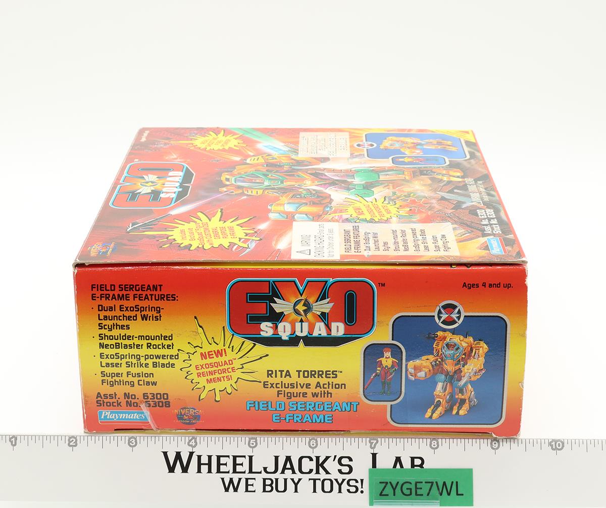 Rita Torres Field Sergeant E-Frame Exo Squad 1994 Playmates Figure NEW MIB