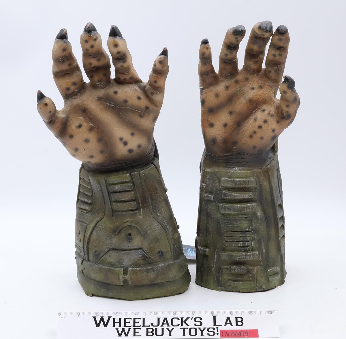 Predator Latex Gloves Alien vs Predator Adult Halloween Costume 2004 Rubies