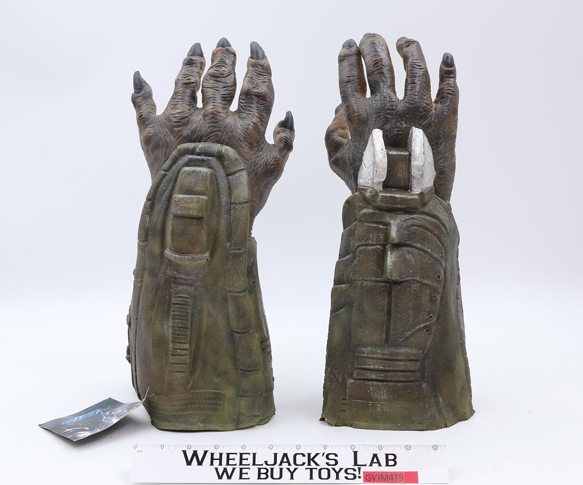 Predator Latex Gloves Alien vs Predator Adult Halloween Costume 2004 Rubies