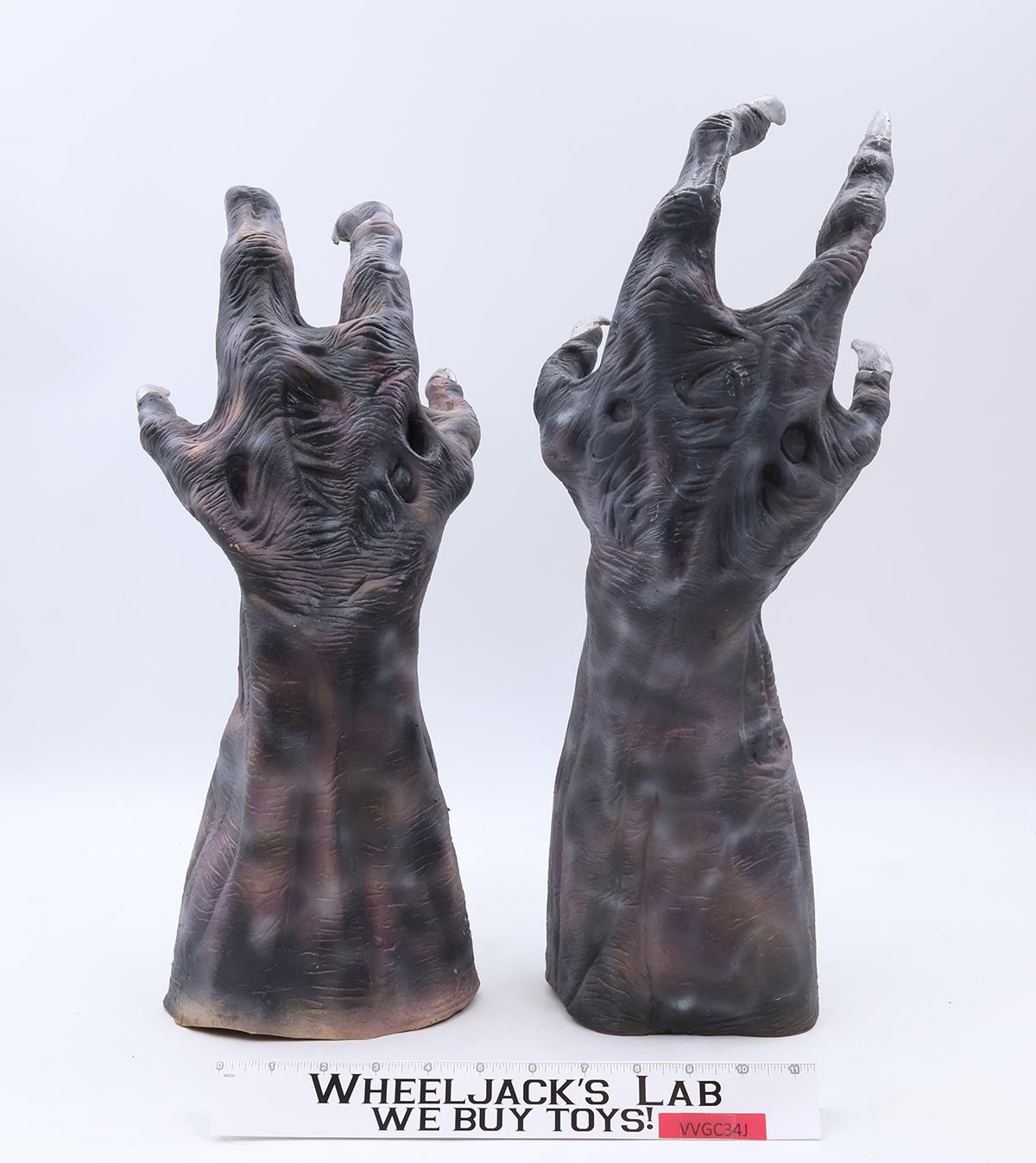 Alien Latex Gloves Alien vs Predator Adult Halloween Costume 2004 Rubies