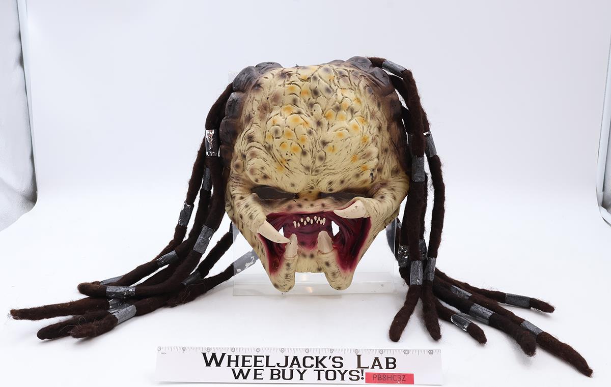 Deluxe Predator Mask Latex Alien vs Predator Adult Halloween Costume 2004 Rubies