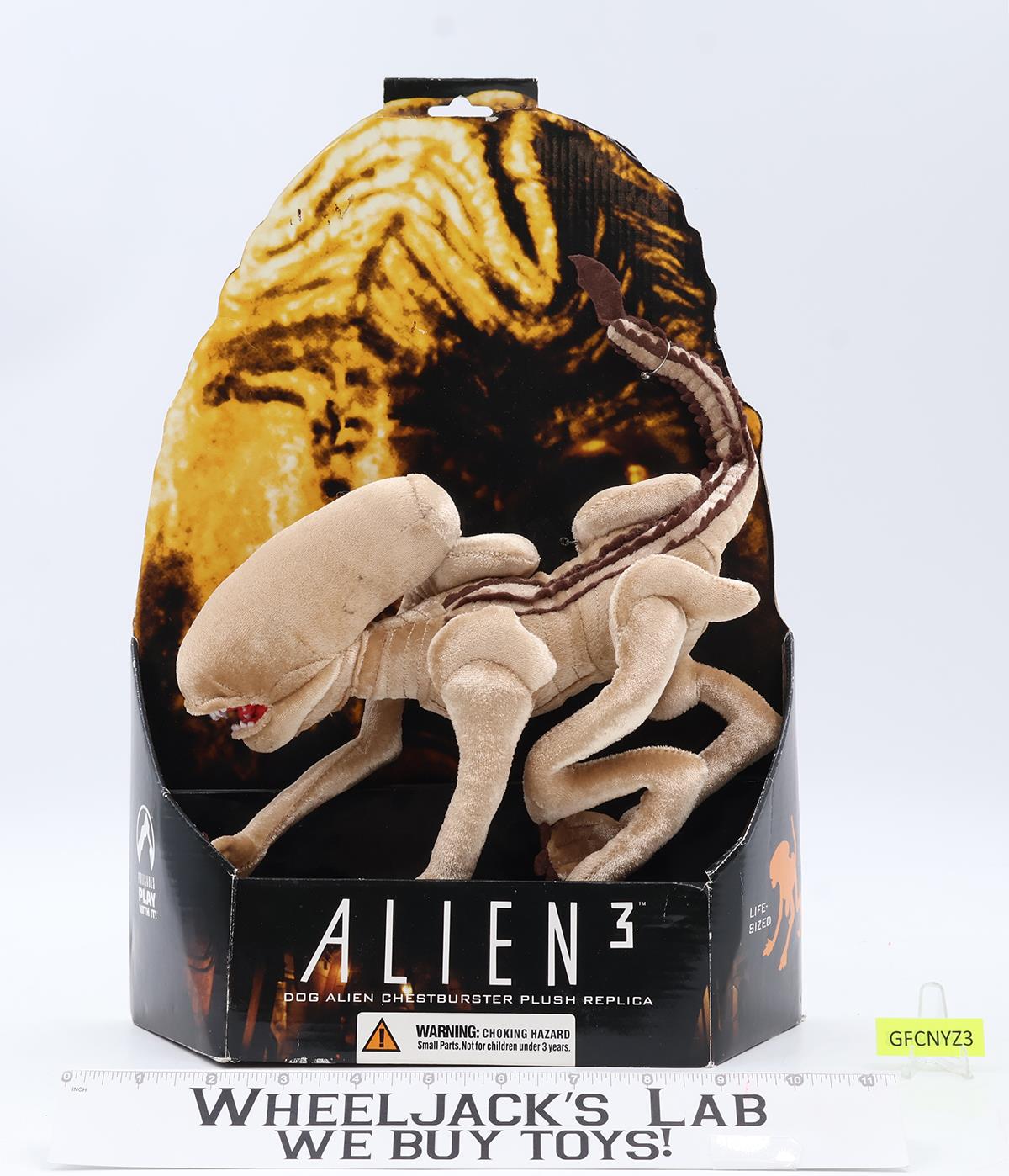 Dog Alien Chestburster Plush Replica Alien Palisades Poseable Stuffed Toy NEW