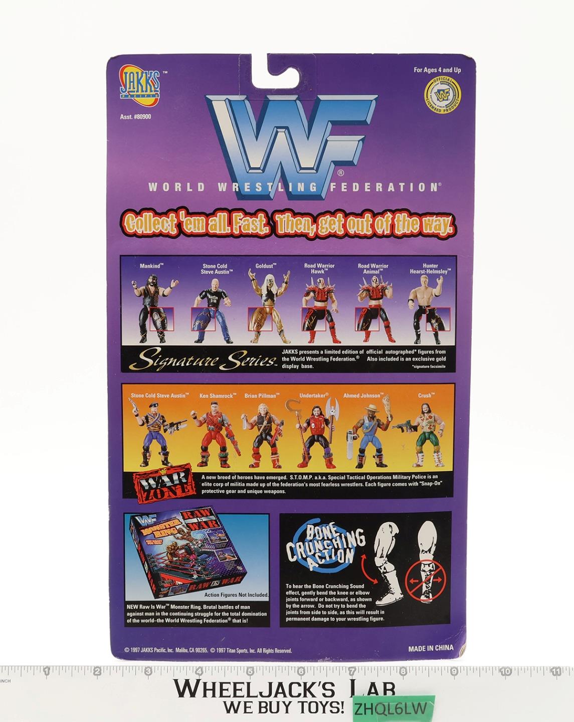 Stone Cold Steve Austin WWF Signature Series 1997 Jakks Pacific NEW SEALED