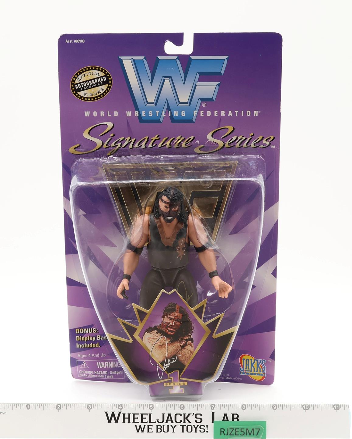 Mankind Mick Foley WWF Signature Series 1997 Jakks Pacific Figure NEW SEALED