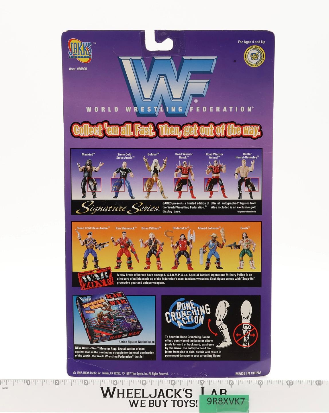 Road Warrior Animal WWF Signature Series Series 1 1997 JAAKS Figure NEW SEALED