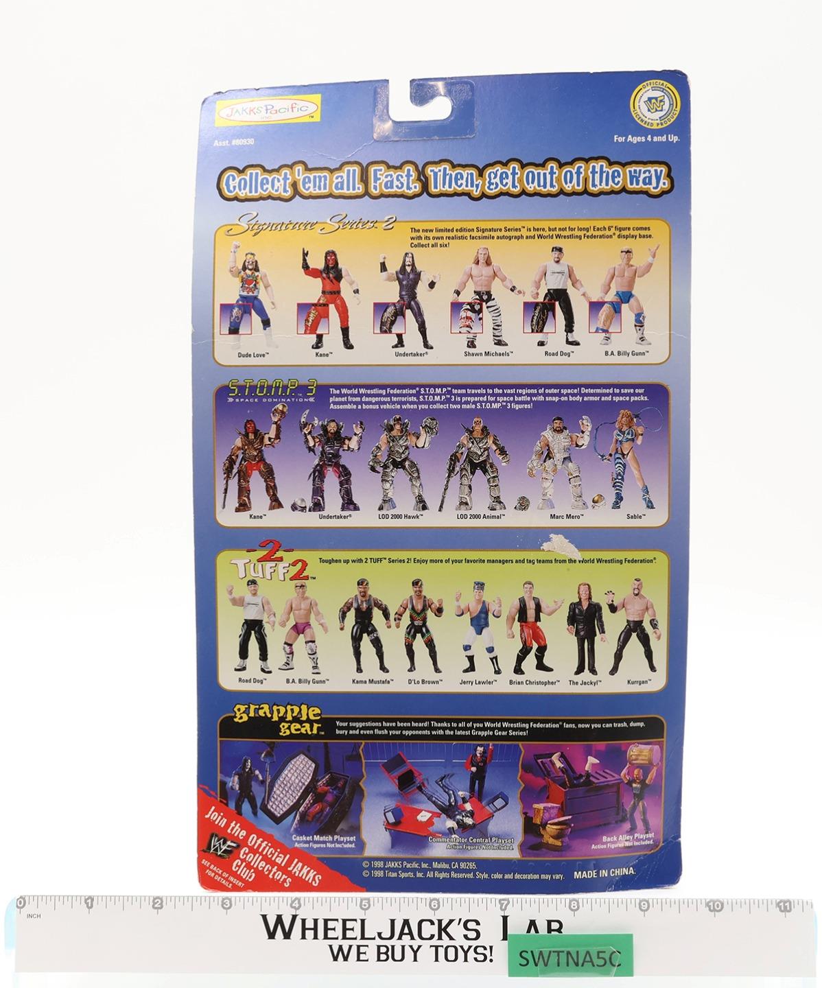 Dude Love Mick Foley WWF Signature Series 1998 Jakks Action Figure NEW SEALED