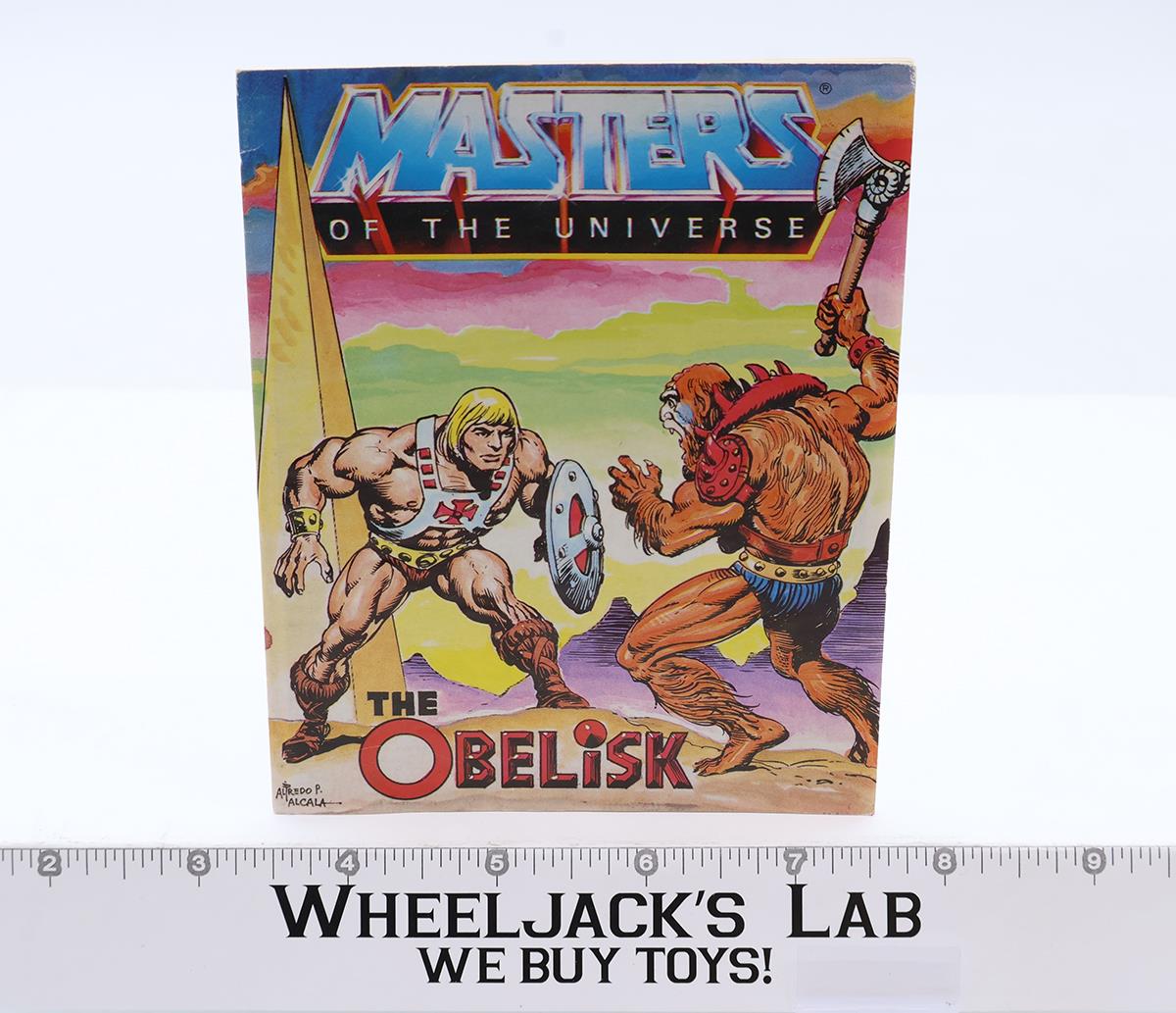 The Obelisk Mini Comic He-Man Masters of the Universe 1984 MOTU