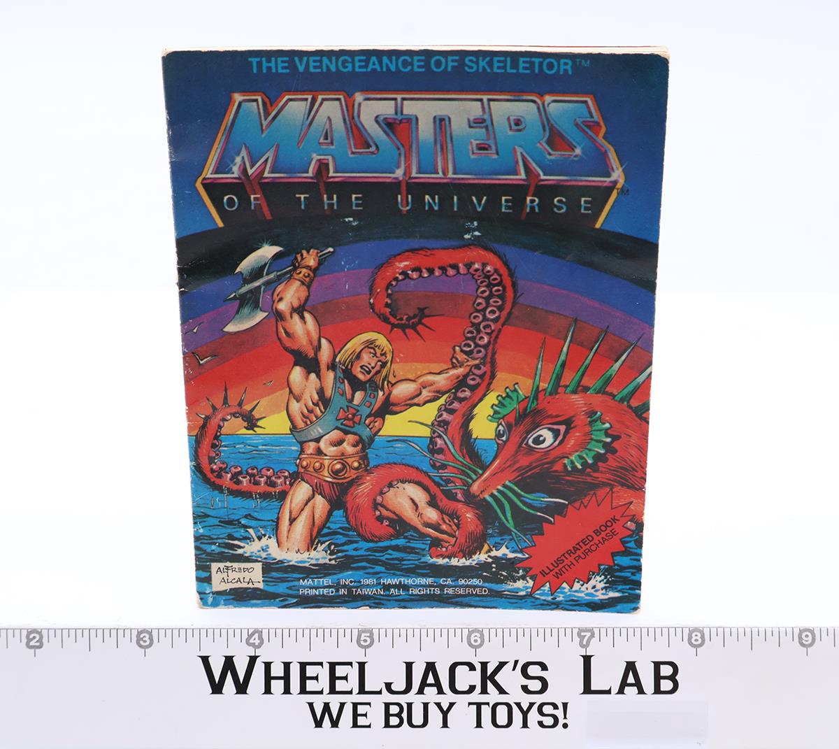 The Fastest Draw In the Universe Mini Comic Book He-Man MOTU 1986