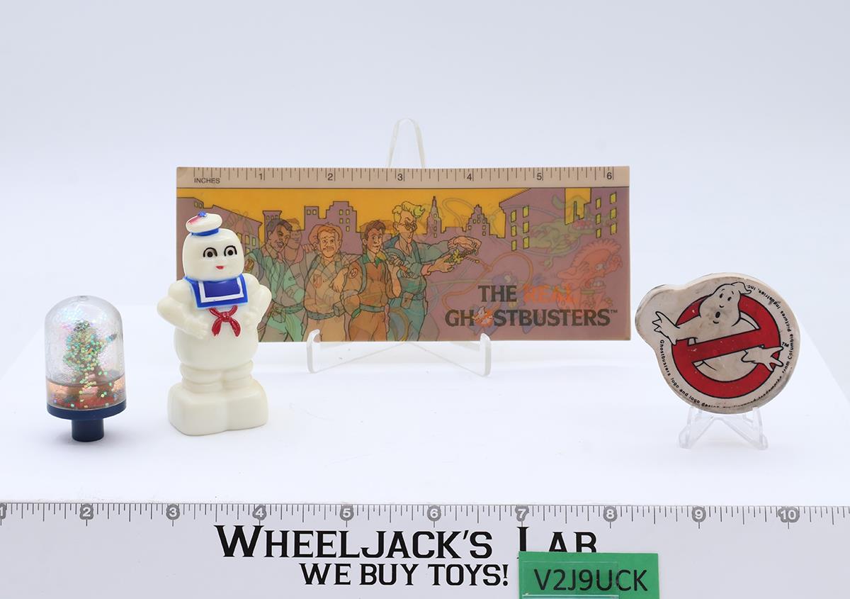 Lot of 4 Ghostbusters School Supplies Vintage The Real Ghostbusters