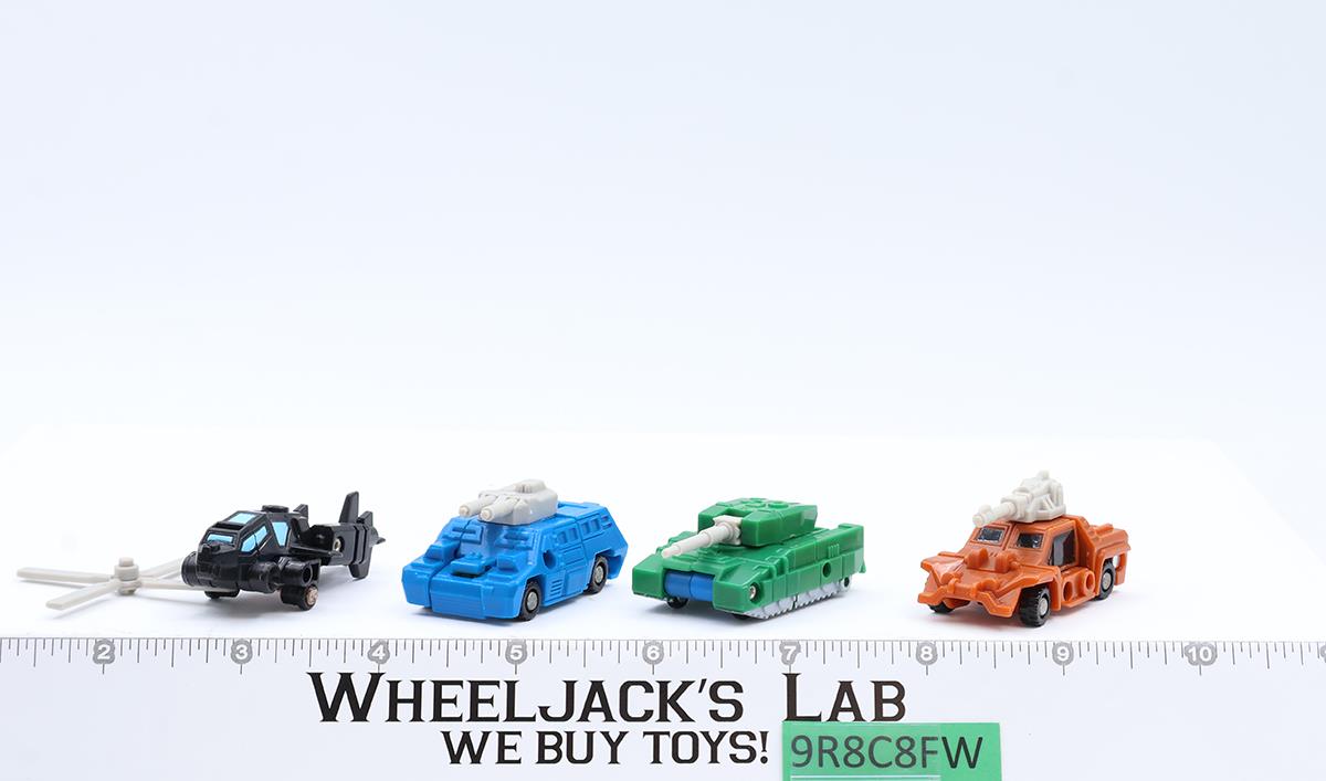 Military Patrol Micromaster 100% Complete 1990 G1 Transformers Action Figure