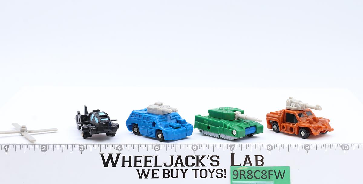 Military Patrol Micromaster 100% Complete 1990 G1 Transformers Action Figure