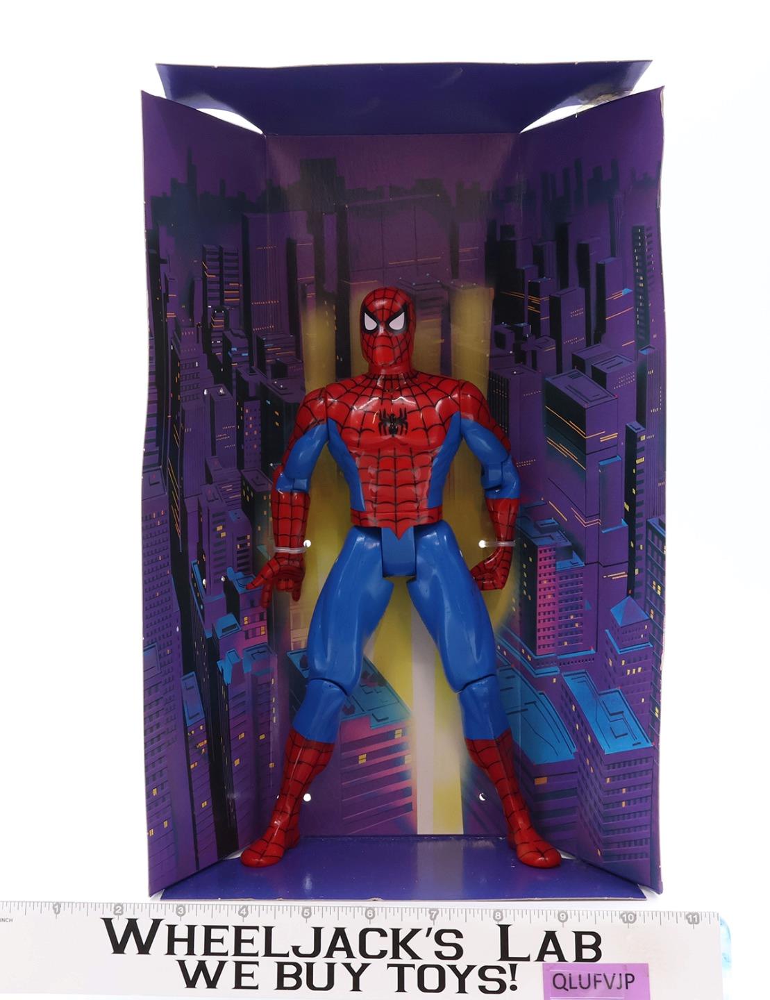 Spiderman Deluxe Edition Spiderman Marvel Comics 1994 ToyBiz 10" Figure NEW MIB