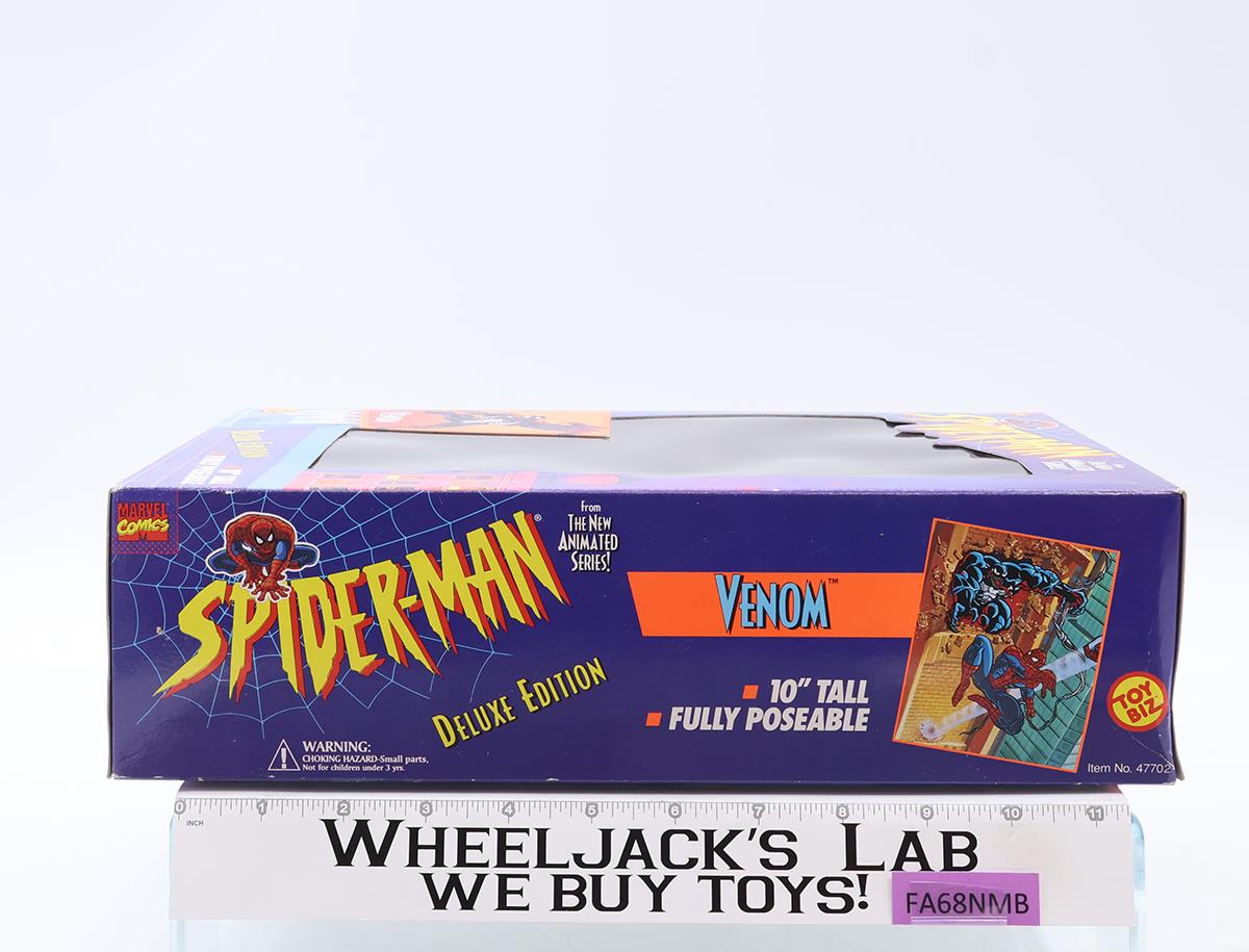 Venom Deluxe Edition Spiderman Marvel Comics 1994 ToyBiz 10" Figure NEW SEALED