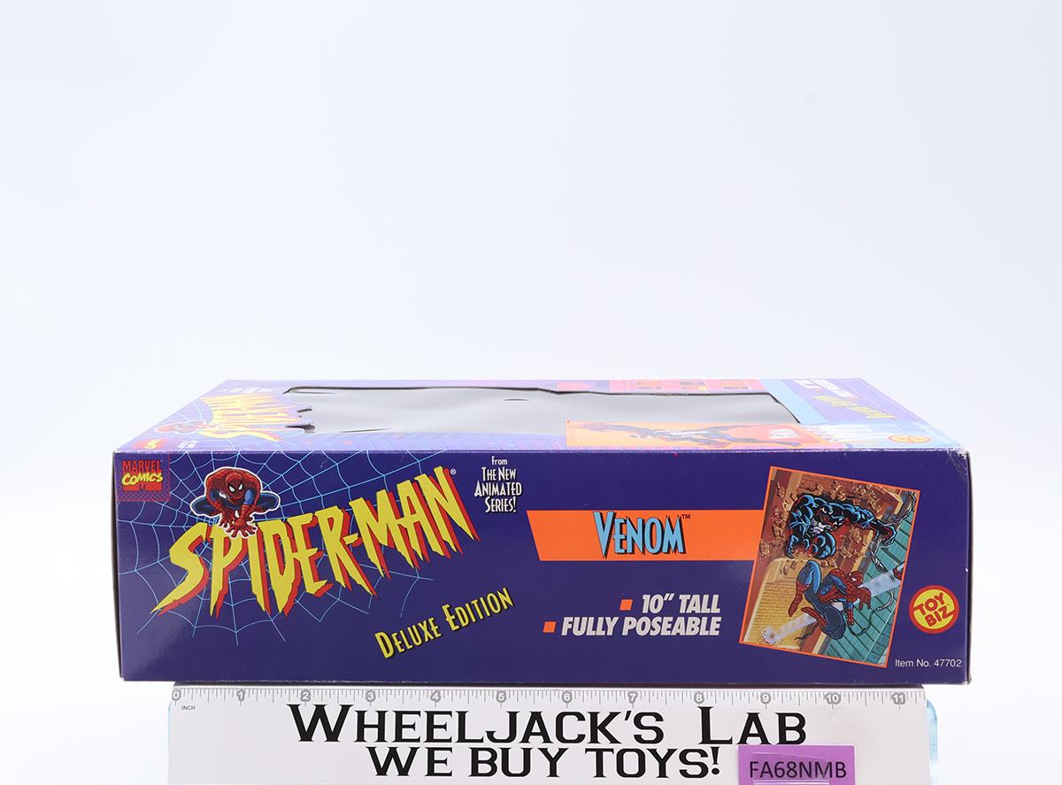 Venom Deluxe Edition Spiderman Marvel Comics 1994 ToyBiz 10" Figure NEW SEALED