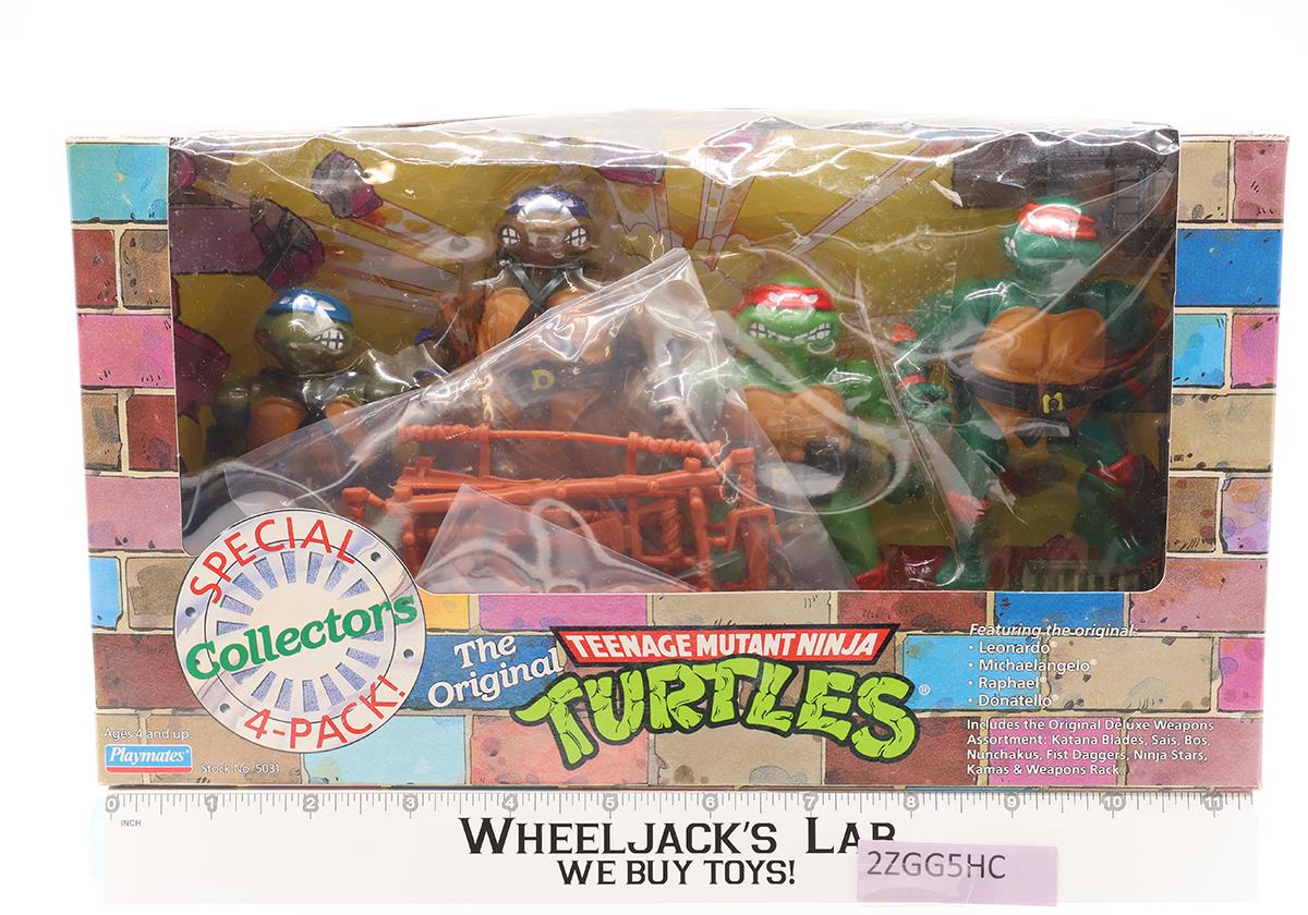 Special Collector's 4-Pack The Original Teenage Mutant Ninja Turtles NEW SEALED