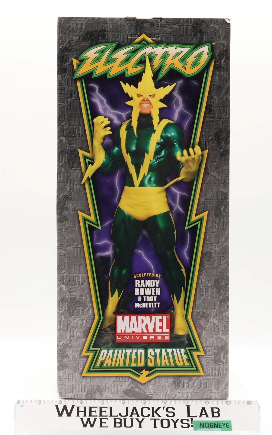 Electro Marvel Comics 14" Statue 2009 Bowen Designs 0846/1000 NEW SEALED