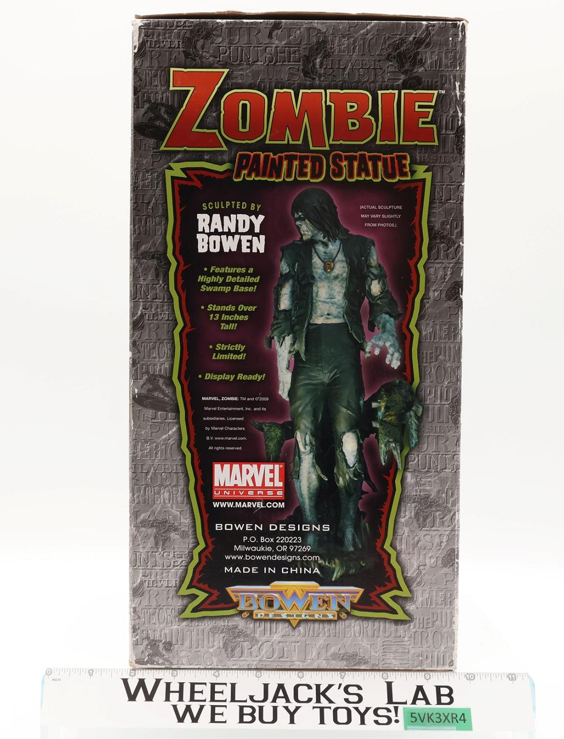 Zombie Marvel Comics 13" Statue 2009 Bowen Designs 0910/1250
