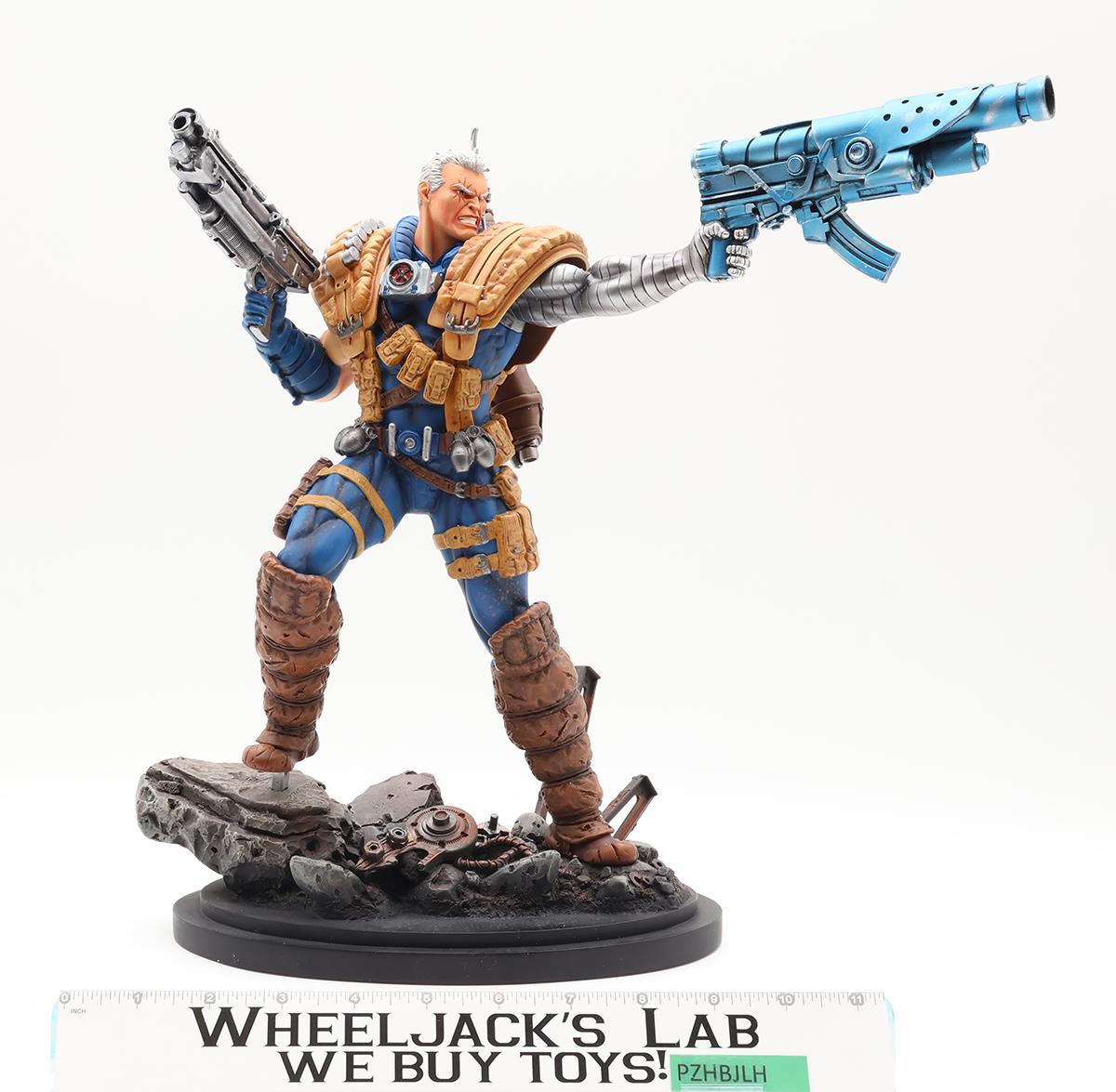 Cable Marvel Comics 12" Statue 2012 Bowen Designs 536/700