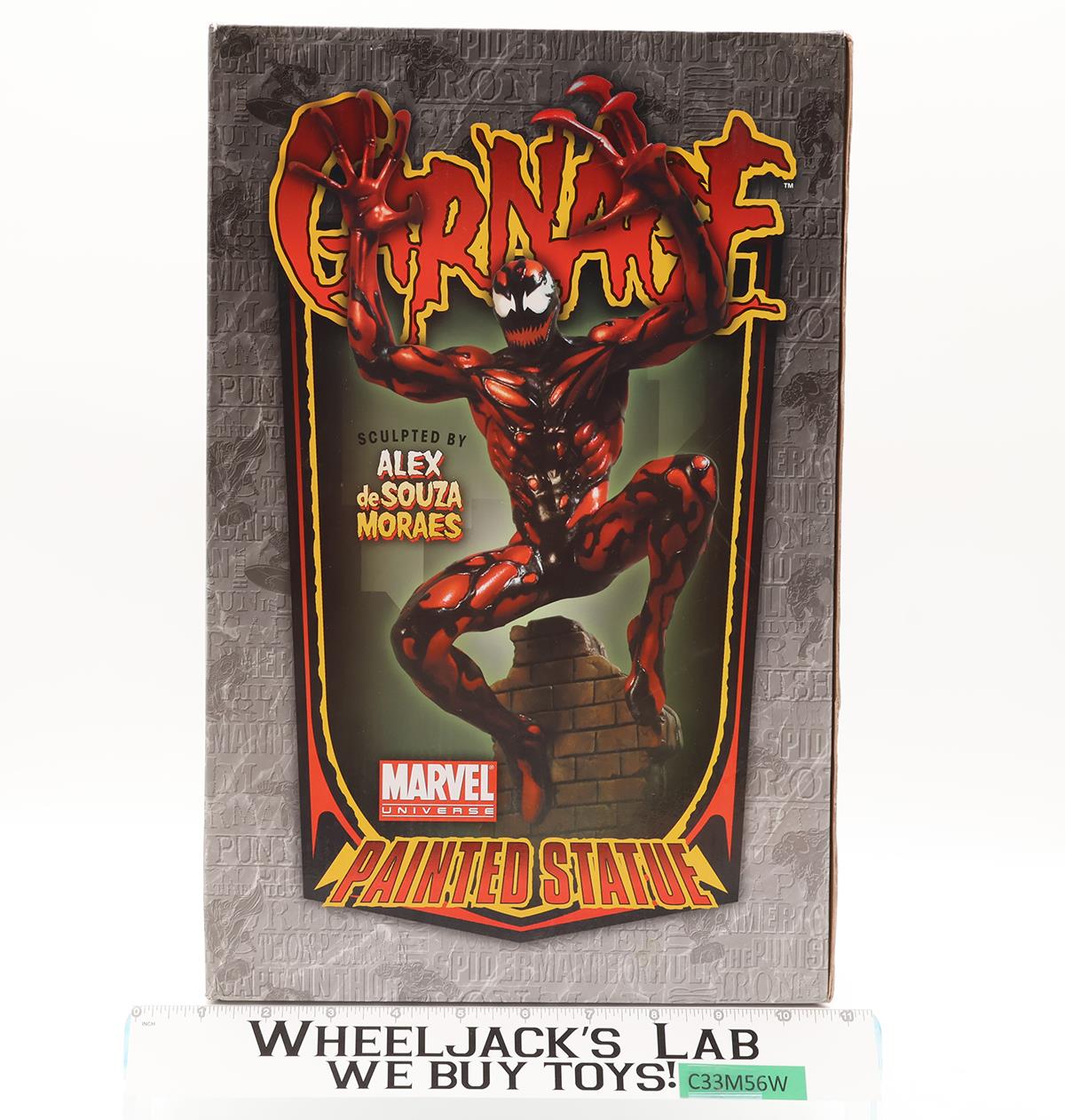 Carnage Marvel Comics 12.5" Statue 2008 Bowen Designs 1024/1200