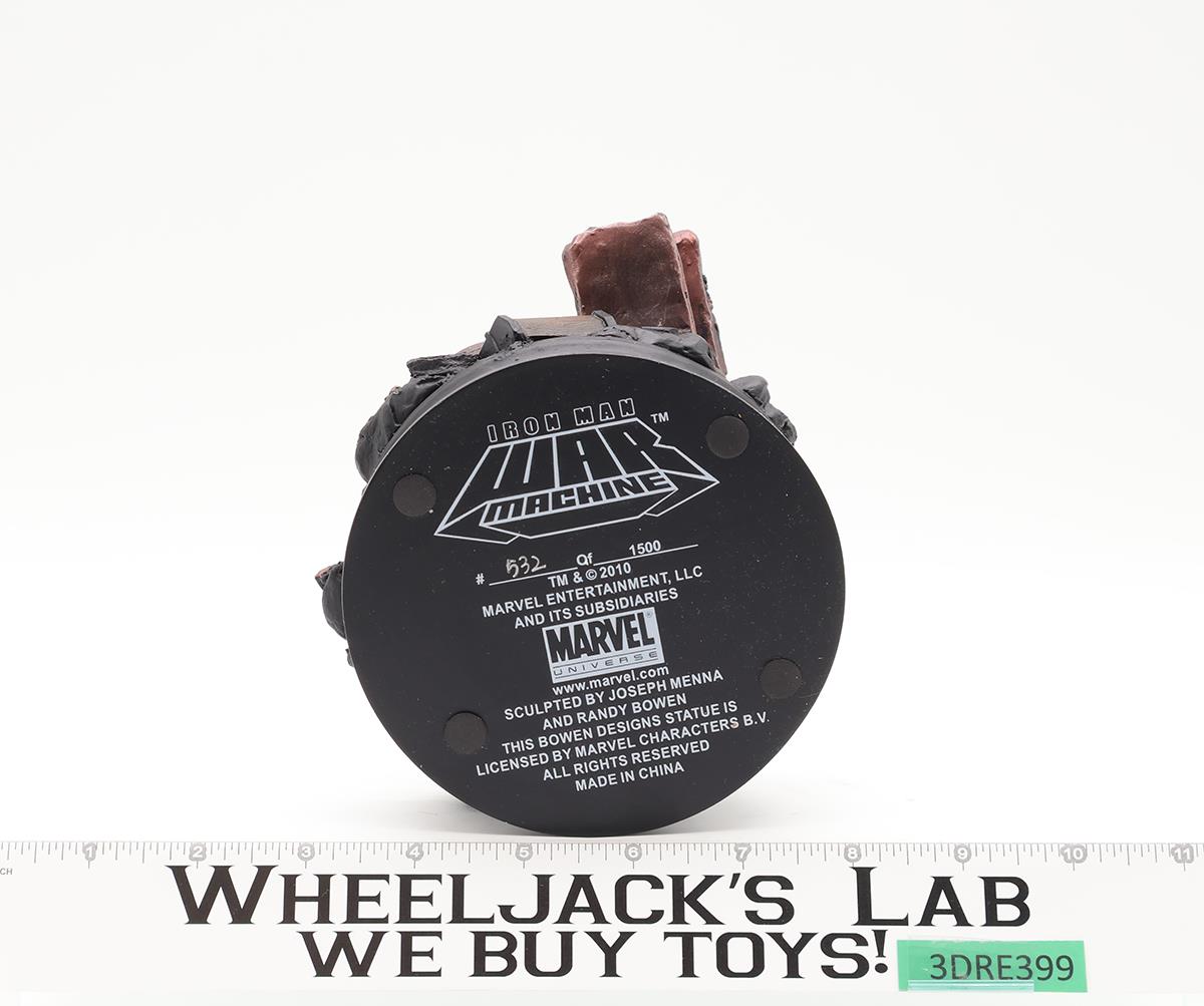 War Machine Marvel Comics 13" Statue 2010 Bowen Designs 0532/1500