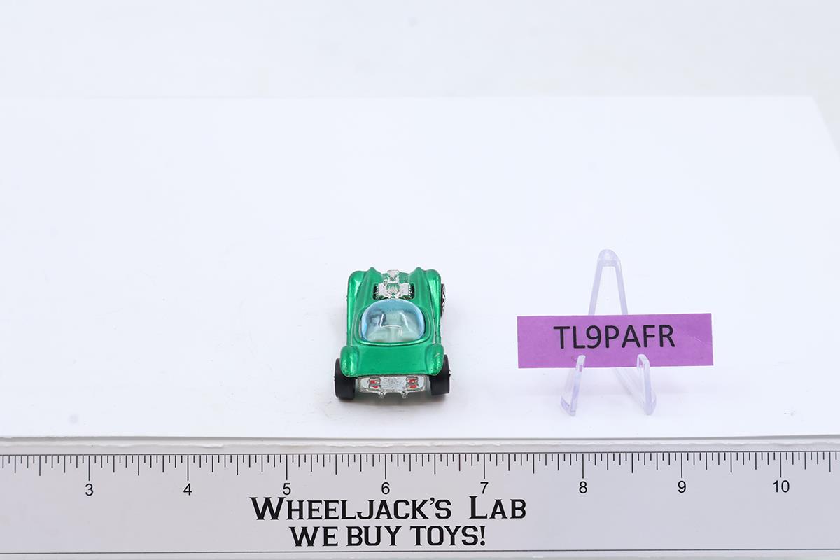Beatnik Bandit Green w/ White Int 1967 1968 Hot Wheels Mattel Vintage Redline RL