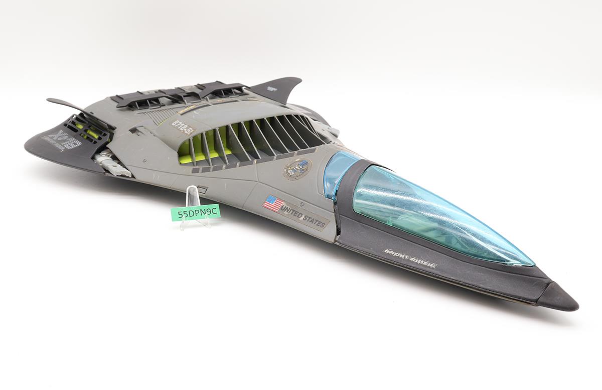 Phantom X-19 Stealth Fighter Complete GI Joe 1988 Hasbro Action Figure Vehicle