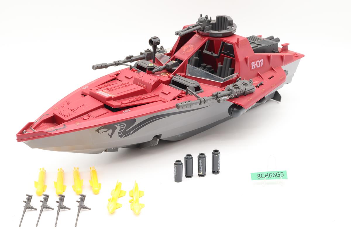 Cobra Moray Hydrofoil G.I. Joe 1985 Hasbro Vintage Action Figure Vehicle