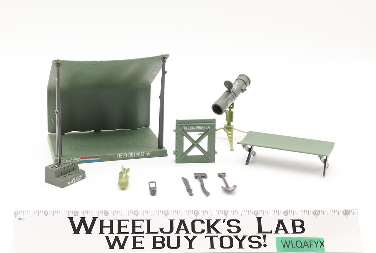 Bivouac Battle Station 100% Complete GI Joe 1984 Hasbro Action Figure Playset