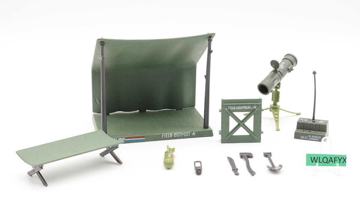 Bivouac Battle Station 100% Complete GI Joe 1984 Hasbro Action Figure Playset