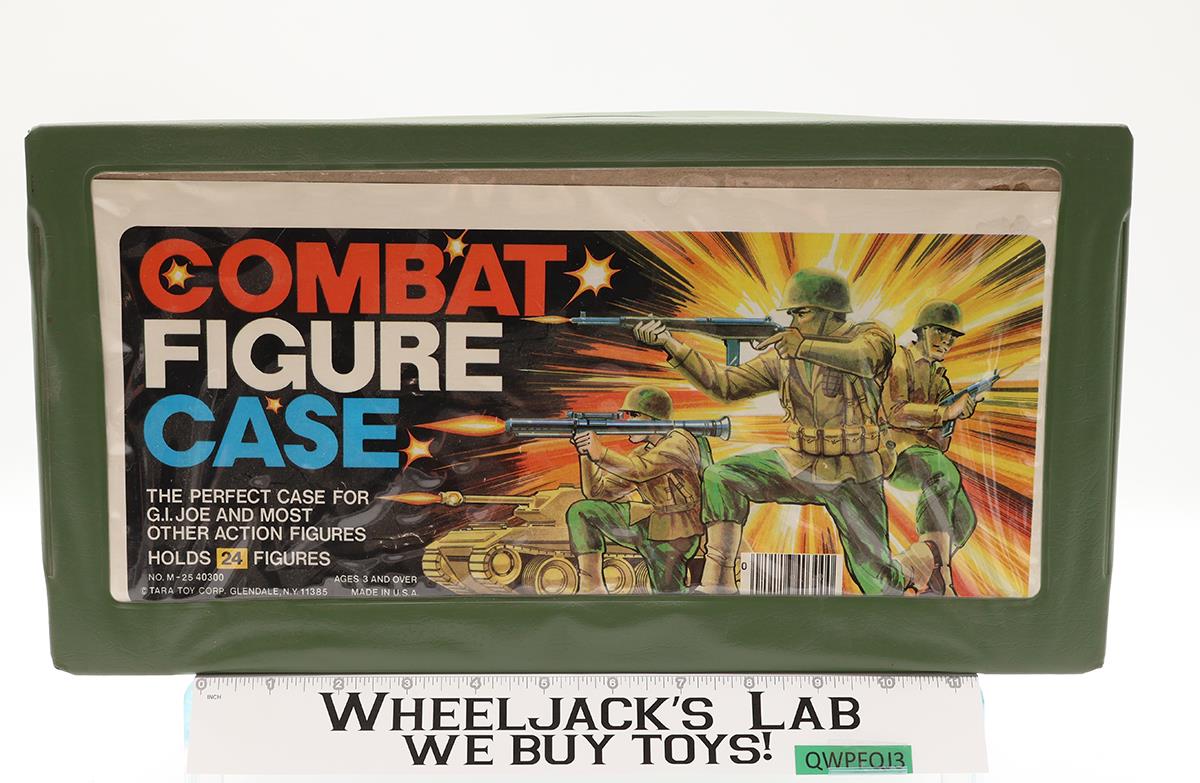 Combat Figure Case 24 Action Figures W/ Trays Tara Toy Accessory Storage Case