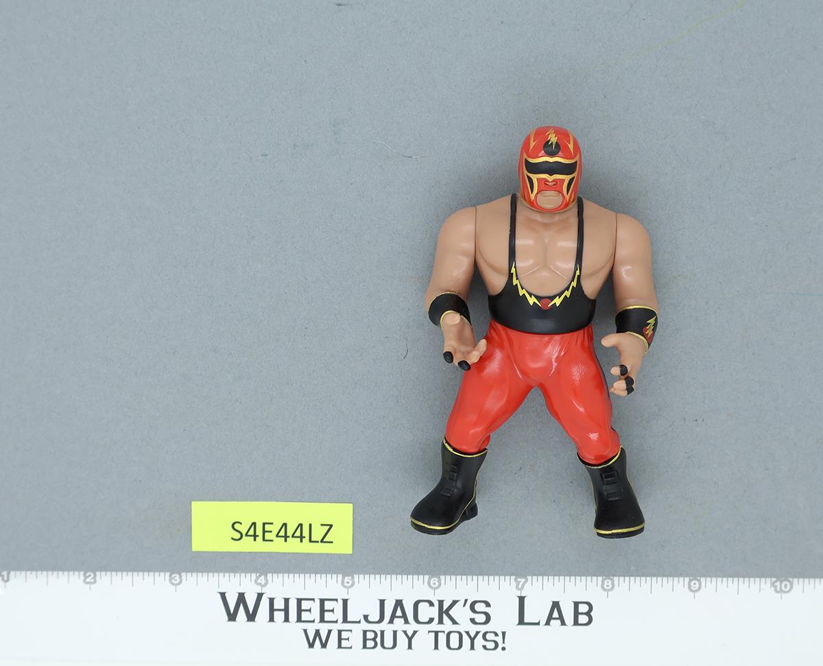 Kwang Red Mask WWE WWF Grapplers & Gimmicks Hasttel Retro Action Figure