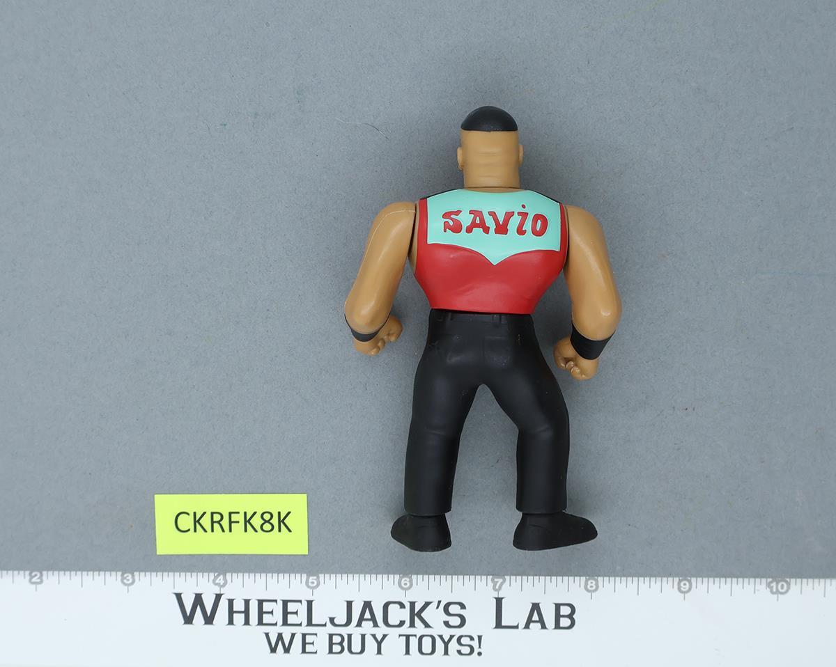 Tio Savio WWE WWF Grapplers & Gimmicks Hasttel Retro Action Figure