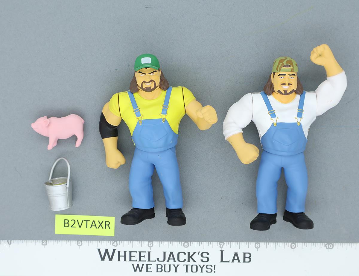 The Godwinns WWE WWF Grapplers & Gimmicks Hasttel Retro Action Figure