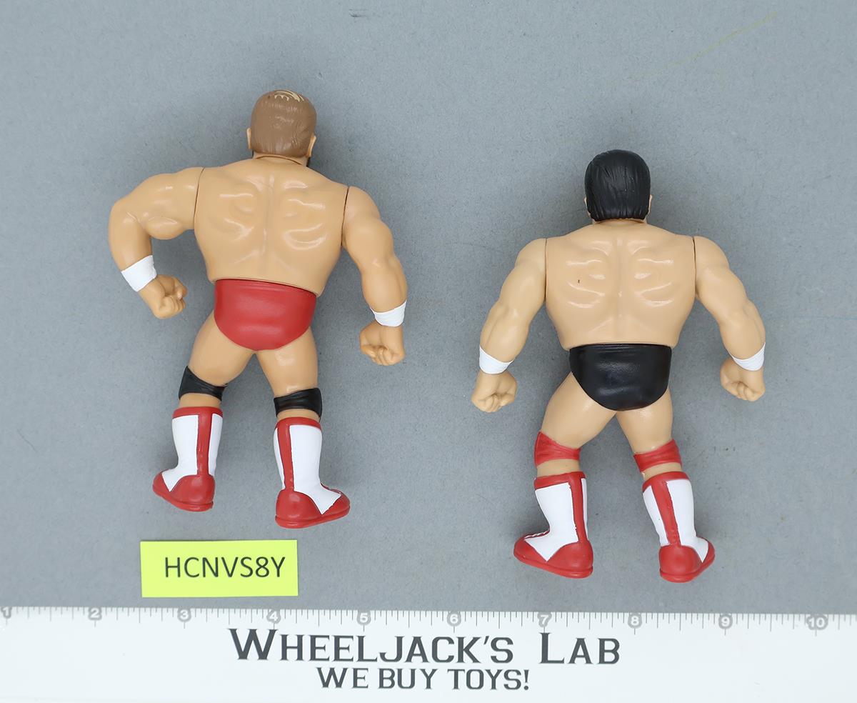 Brainbusters Arn & Tully WWE WWF Grapplers & Gimmicks Hasttel Retro Action