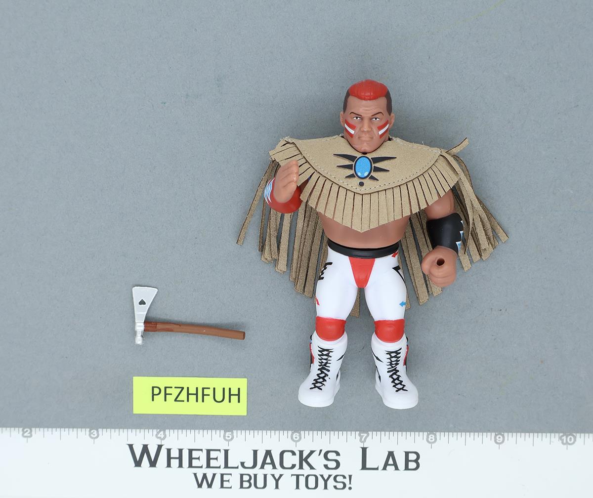 Tatanka 92' WWE WWF Grapplers & Gimmicks Hasttel Retro Action Figure