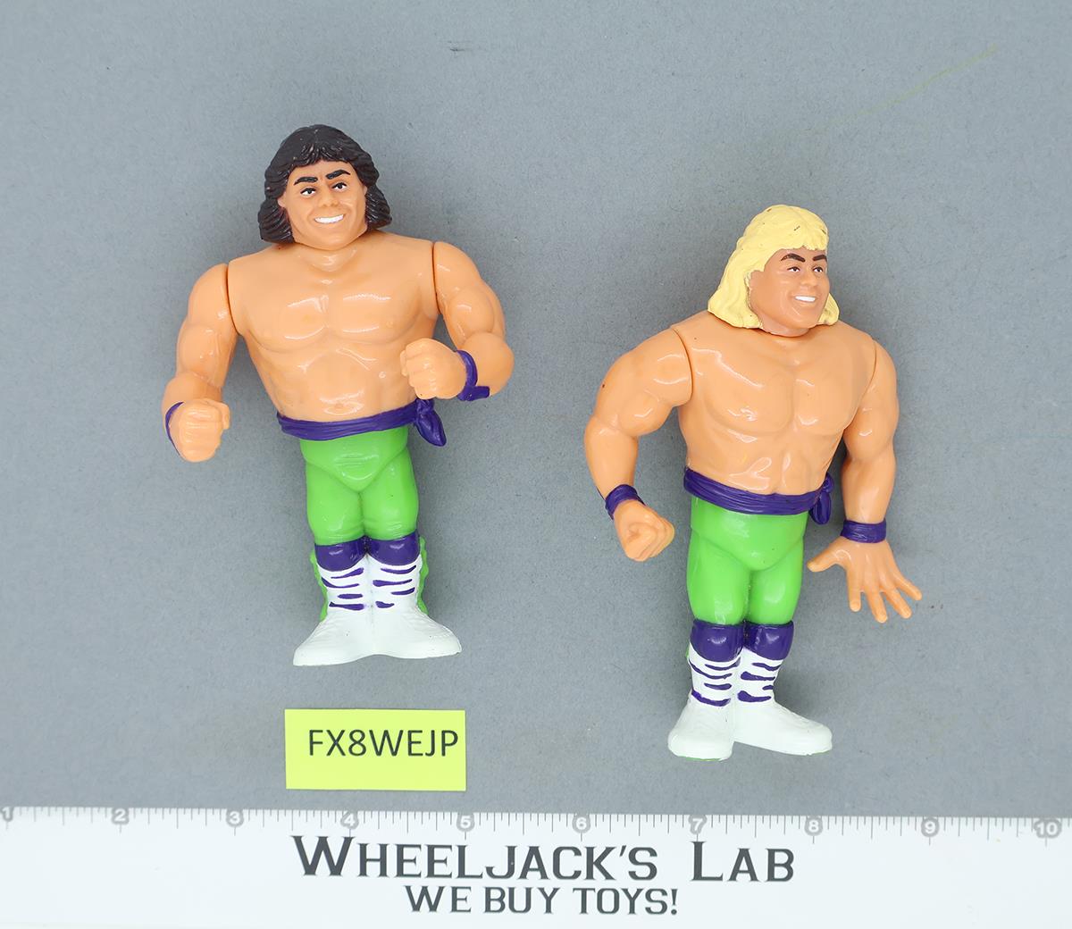 The Rockers Shawn & Marty 100% Complete WWF Wrestling 1991 Hasbro Action Figure