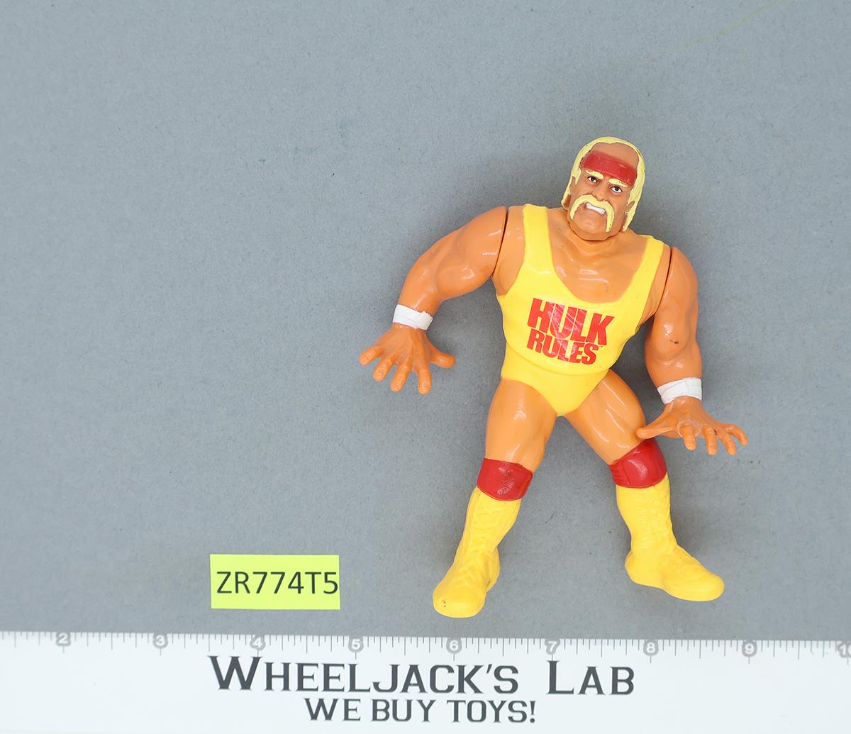 Hulk Hogan Series 1 "Hulk Rules" 100% Complete WWF Wrestling 1990 Hasbro Vintage