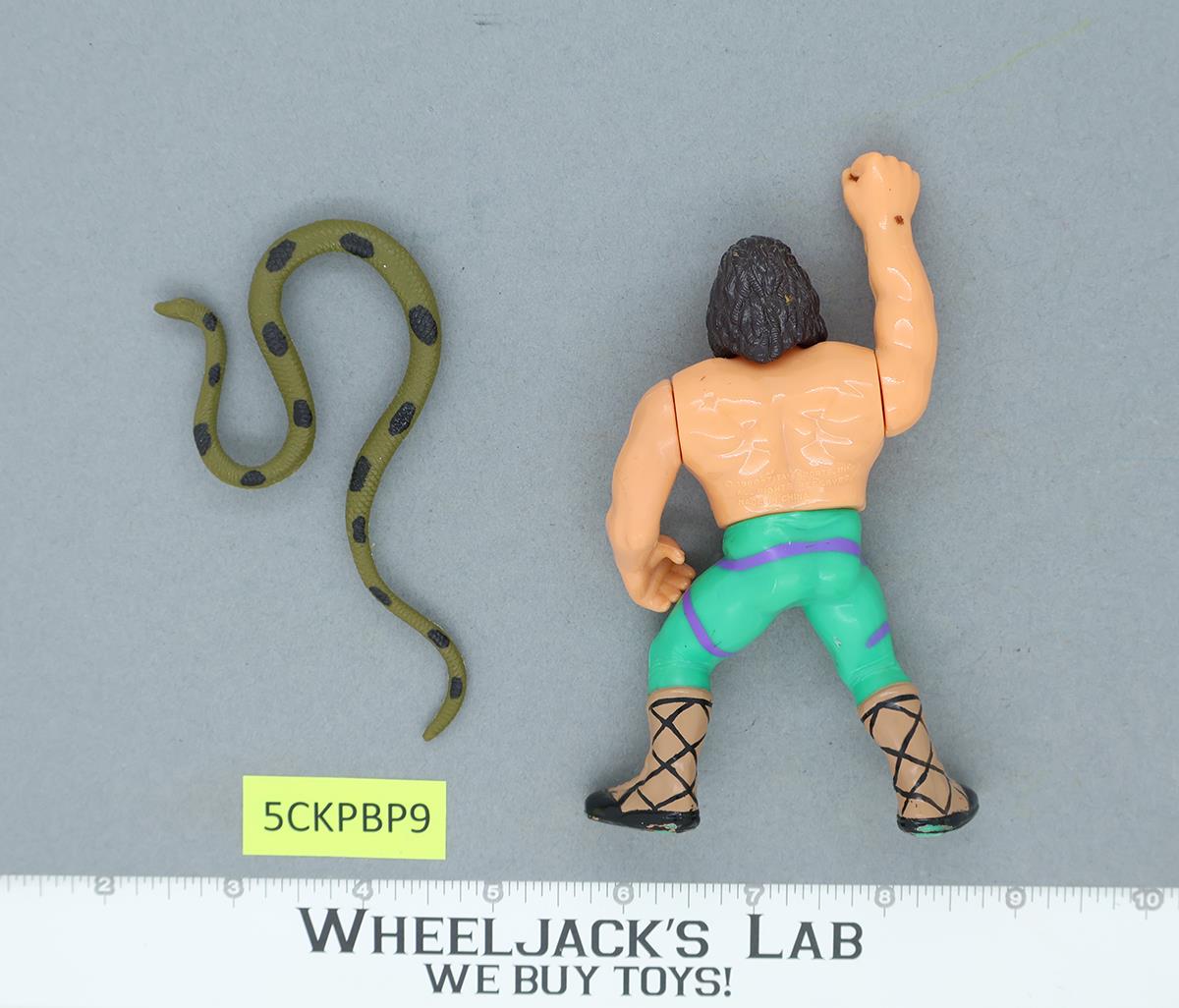 Jake The Snake Roberts 100% Complete Series 1 WWF WWE Wrestling 1990 Hasbro