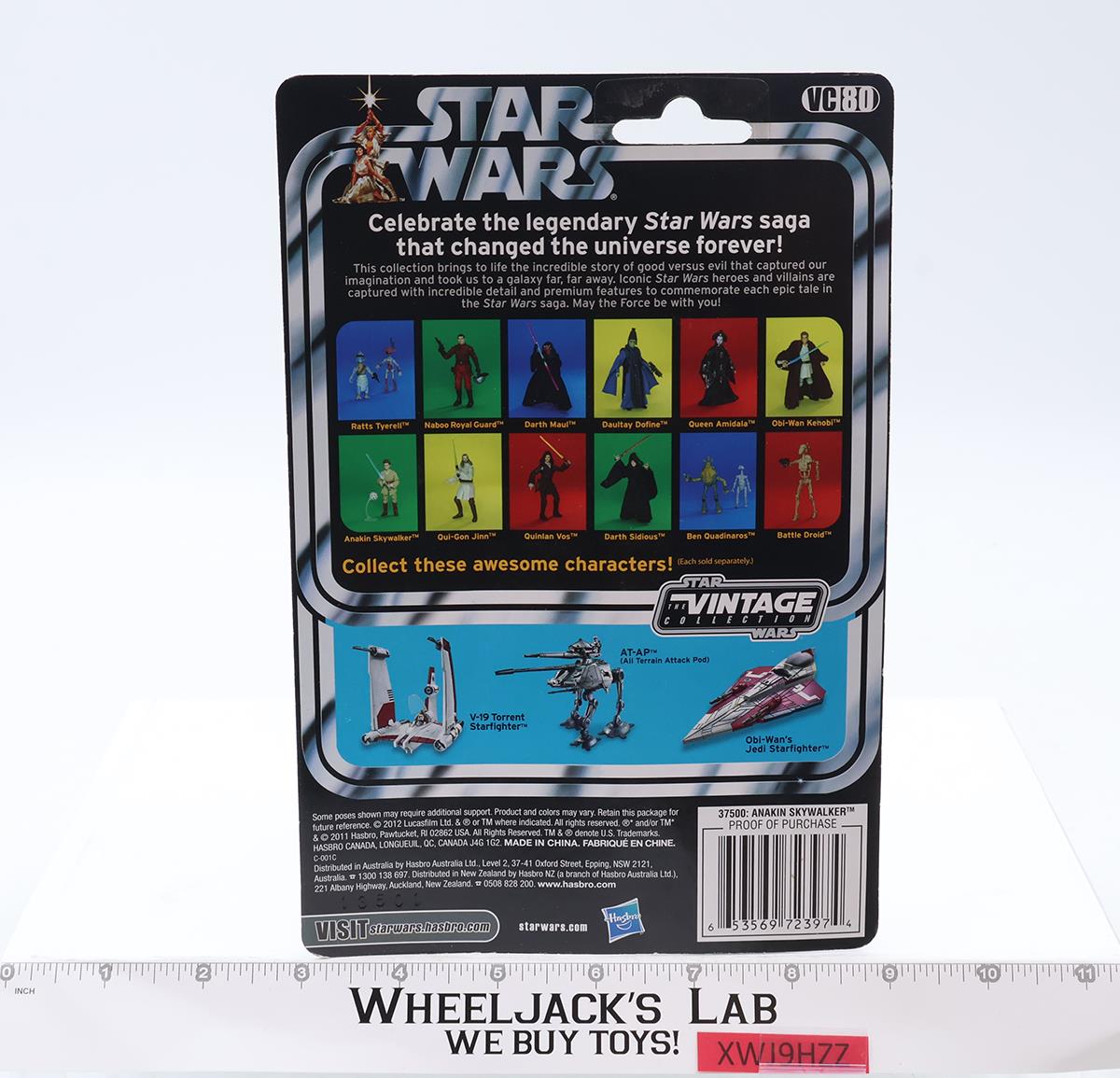 Anakin Skywalker Star Wars The Phantom Menace 2022 Hasbro Action NEW SEALED