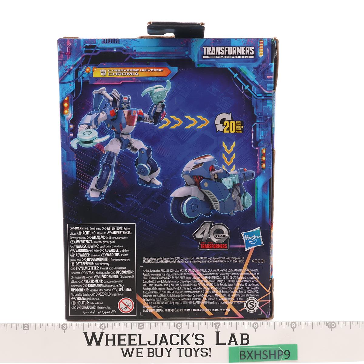 Cyberverse Universe Chromia Transformers Legacy United 2024 Hasbro NEW SEALED