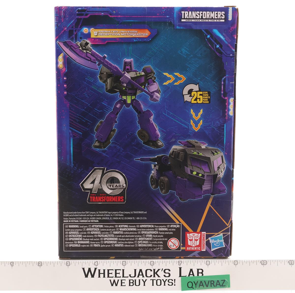 Motormaster Transformers Legacy United Hasbro 2024 Hasbro Figure NEW SEALED