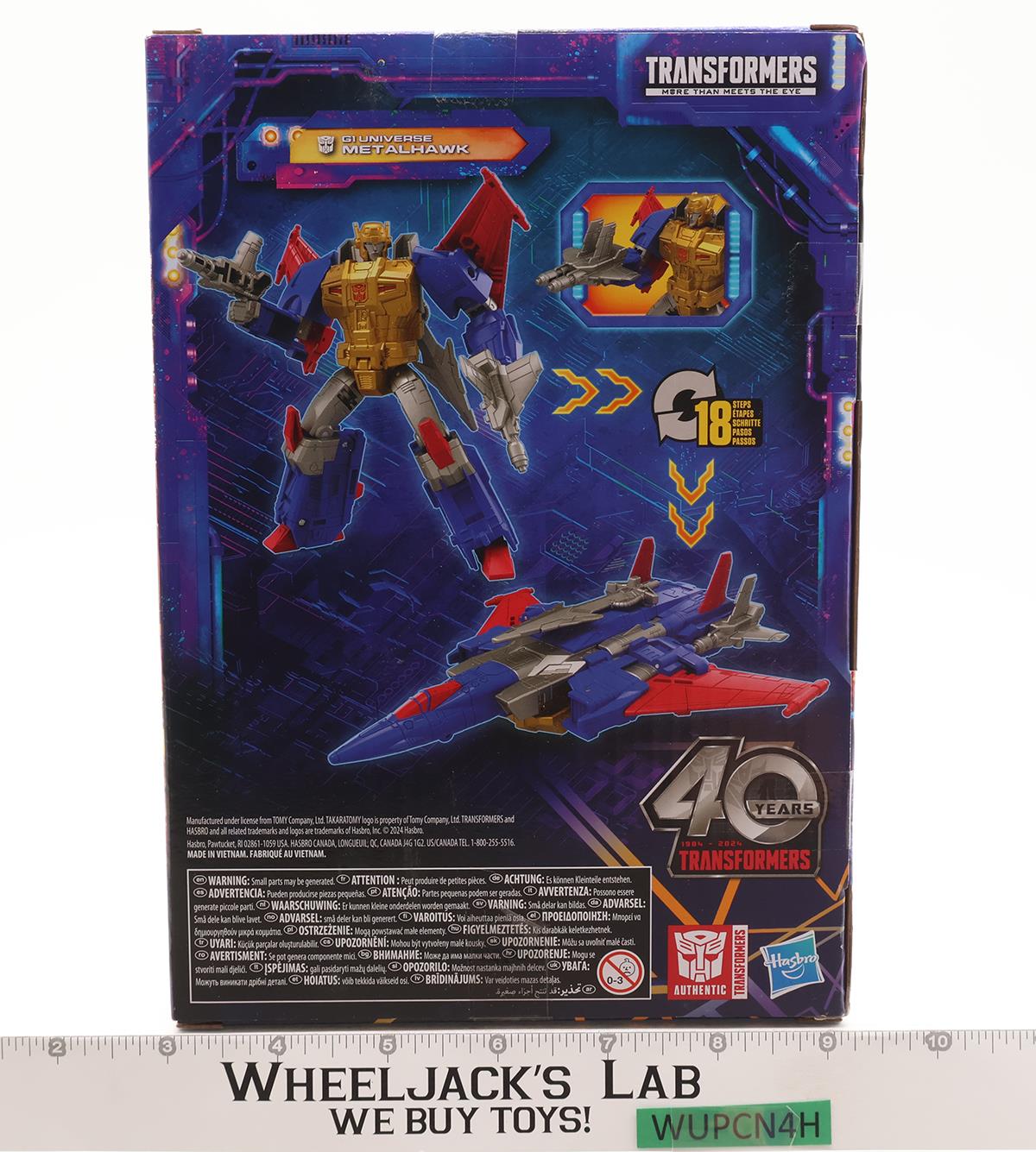 Metalhawk Transformers Legacy United 2024 Hasbro Action Figure NEW SEALED