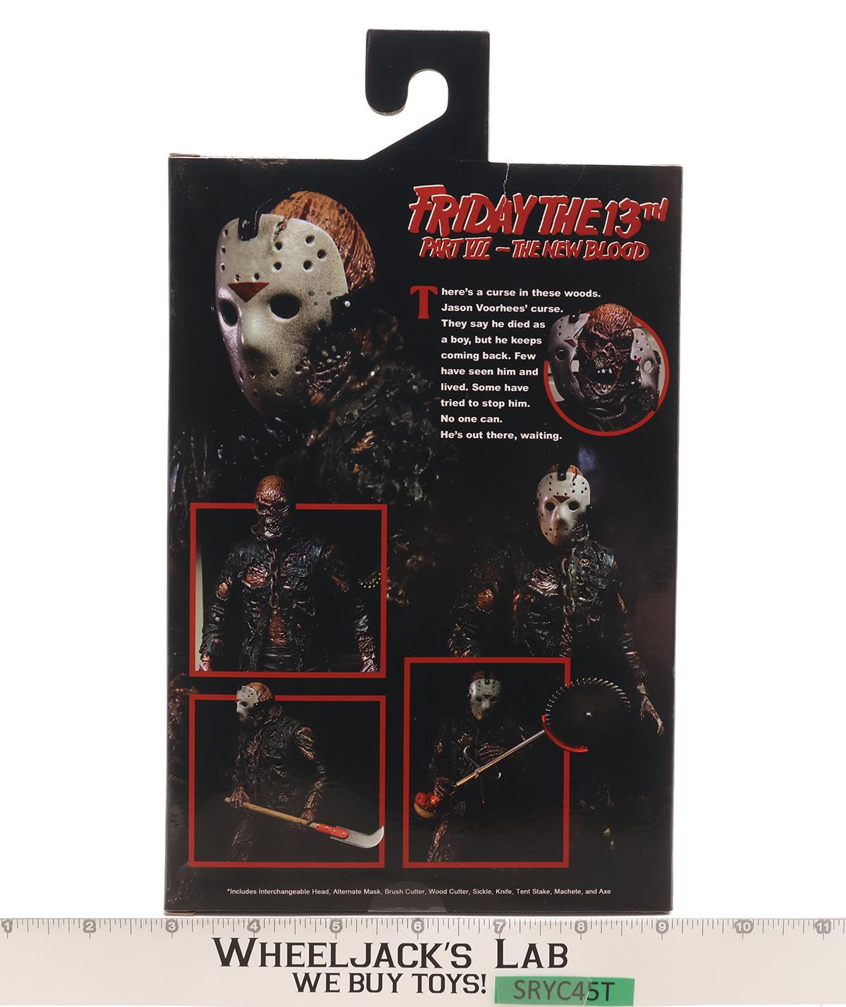 Jason Voorhees Friday the 13th The New Blood NECA 7" Figure Action NEW SEALED
